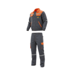 Vest et pantalon (Gris/Orange)