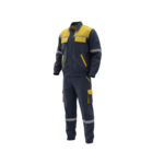 Vest et pantalon (Marin/jaune)