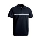 Polo sécurité manches courtes bande grise