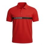 Polo bande noire SÉCURITÉ PRIVÉE