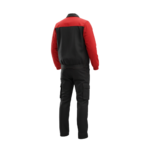 Vest et pantalon (Rouge/Noir) – Image 2