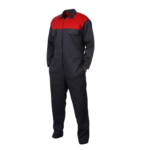 Combinaison de Travail (Gris/Rouge)